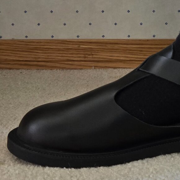 Women's Black Leather T-strap Mary Jane US 7.5 - Picture 2 of 6